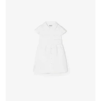 Cotton Poplin Shirt Dress