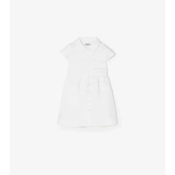 Cotton Poplin Shirt Dress