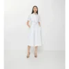 Cotton Poplin Shirt Dress