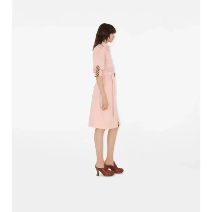 Cotton Poplin Shirt Dress