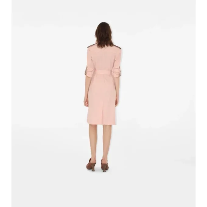 Cotton Poplin Shirt Dress