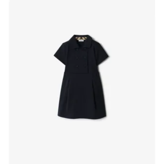 Cotton Trench Dress