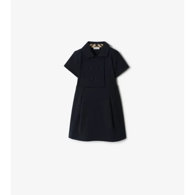 Cotton Trench Dress