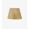 Cotton Trench Skirt
