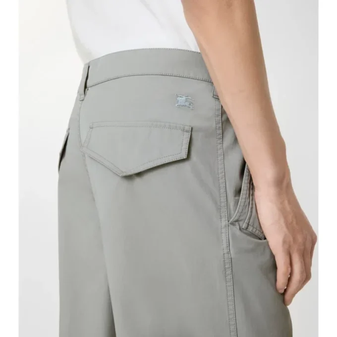 Cotton Twill Cargo Trousers