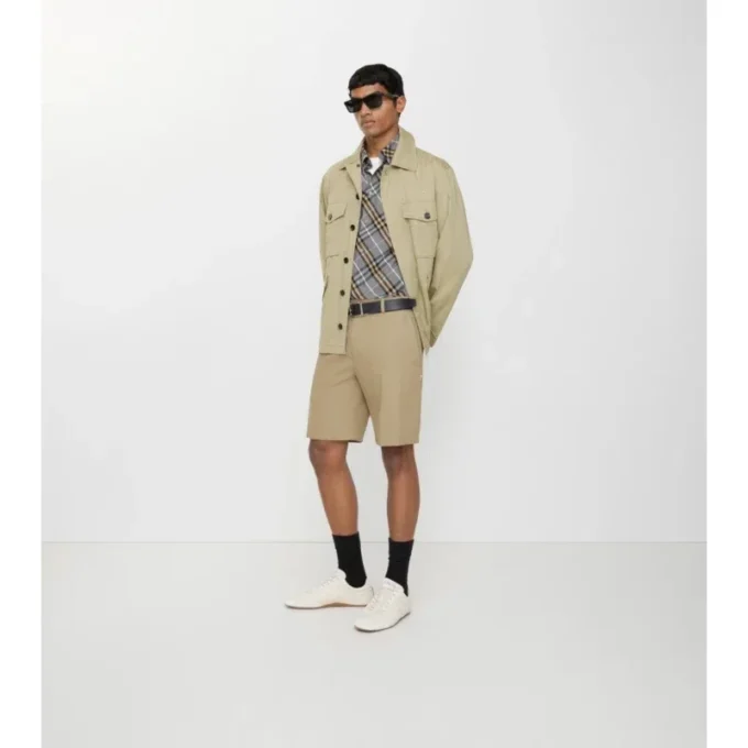 Cotton Twill Shorts