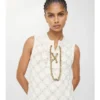 Crochet Cotton Blend Dress