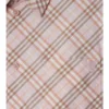 Cropped Check Cotton Shirt