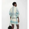 Cropped Check Ladybrook Trench Jacket 