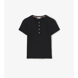 Cropped Cotton T-Shirt