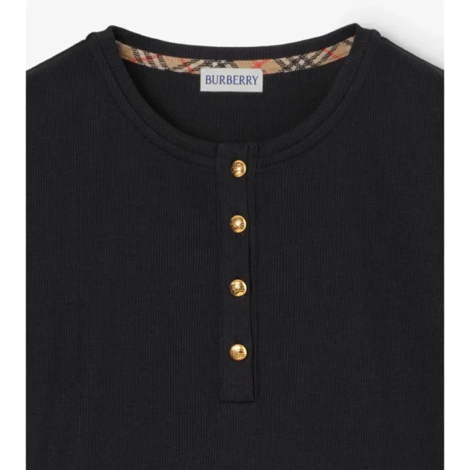 Cropped Cotton T-Shirt