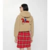 Cropped Ekd Wool Cashmere Blend Fleece