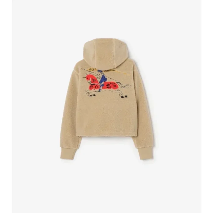 Cropped Ekd Wool Cashmere Blend Fleece