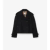 Cropped Gabardine Mayfair Trench Jacket
