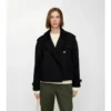 Cropped Gabardine Mayfair Trench Jacket