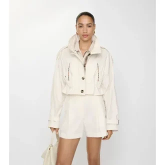 Cropped Lightweight Cotton Ladymoor Jacket 