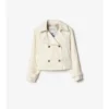 Cropped Lightweight Ladybrook Trench Jacket 
