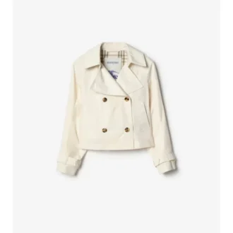 Cropped Lightweight Ladybrook Trench Jacket 