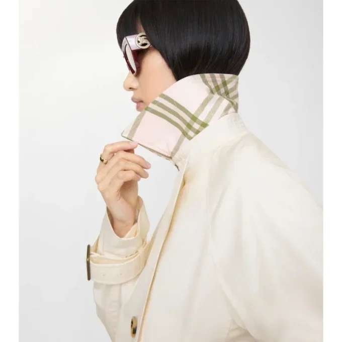 Cropped Lightweight Ladybrook Trench Jacket 