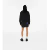 Cropped Nylon Hooded Jacket