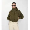 Cropped Nylon Norwood Jacket