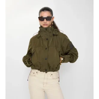 Cropped Nylon Norwood Jacket