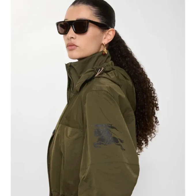 Cropped Nylon Norwood Jacket