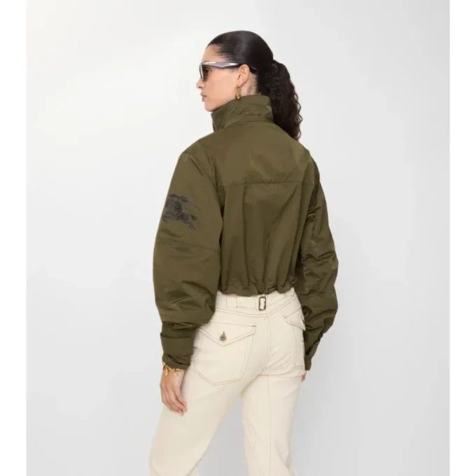 Cropped Nylon Norwood Jacket