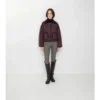 Cropped Quilted Nylon Floriston Jacket