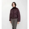 Cropped Quilted Nylon Floriston Jacket