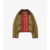 Cropped Quilted Nylon Floriston Jacket