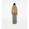 Cropped Quilted Nylon Hooded Jacket