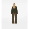 Cropped Quilted Nylon Jacket