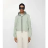 Cropped Reversible Check Jacket