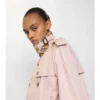 Cropped Tropical Gabardine Mayfair Trench Jacket