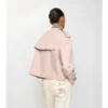 Cropped Tropical Gabardine Mayfair Trench Jacket