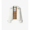 Cropped Tropical Gabardine Mayfair Trench Jacket