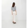 Cropped Wool Flared Trousers