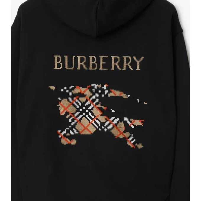 Cross Stitch Ekd  Cotton Hoodie