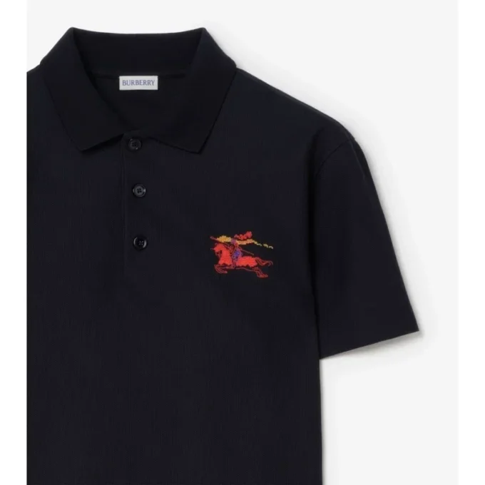 Cross Stitch Ekd Cotton Polo Shirt