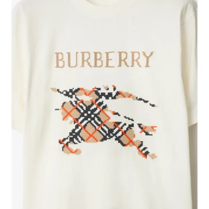 Cross Stitch Ekd  Cotton T-Shirt