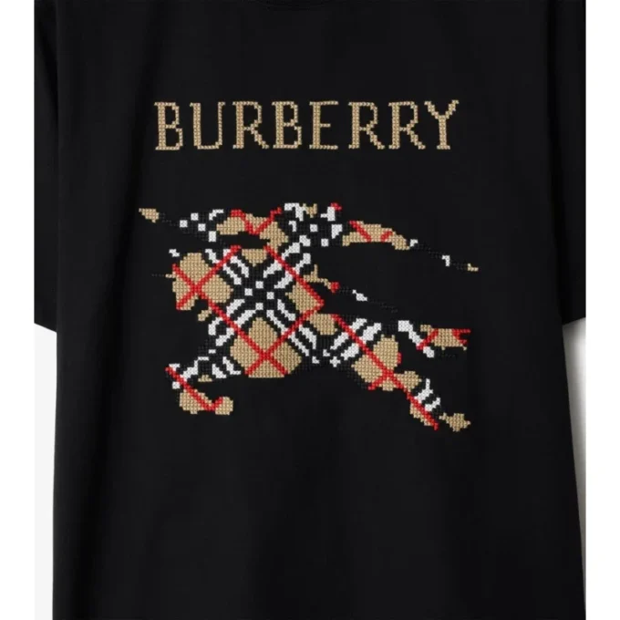 Cross Stitch Ekd  Cotton T-Shirt
