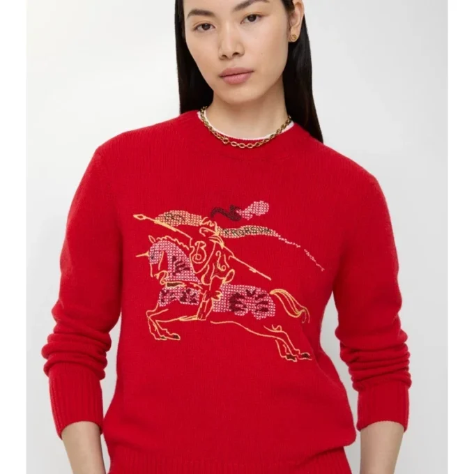 Cross Stitch Ekd Wool Cashmere Sweater