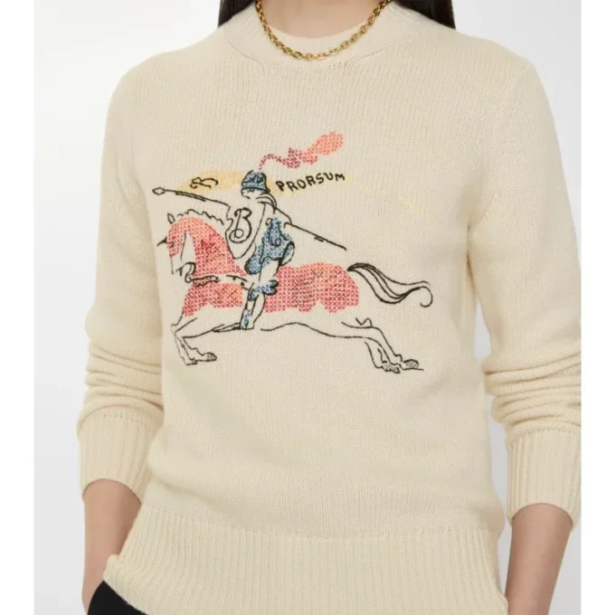 Cross Stitch Ekd Wool Cashmere Sweater