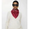 Crystal Ekd Check Silk Scarf