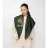 Crystal Ekd Check Silk Scarf