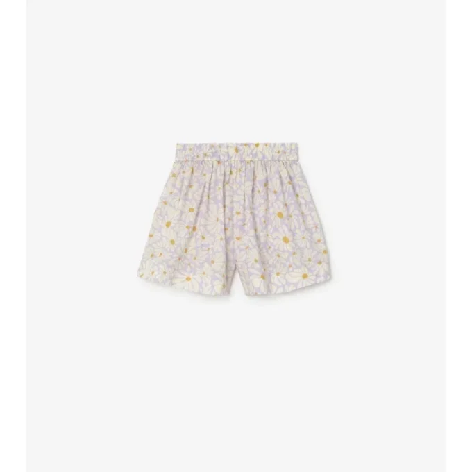 Daisy Cotton Shorts