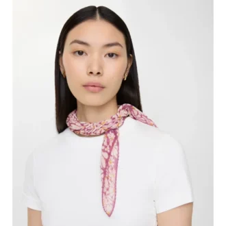 Daisy Silk Scarf