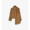 Detachable Scarf Cashmere Jacket