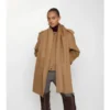 Detachable Scarf Cashmere Jacket